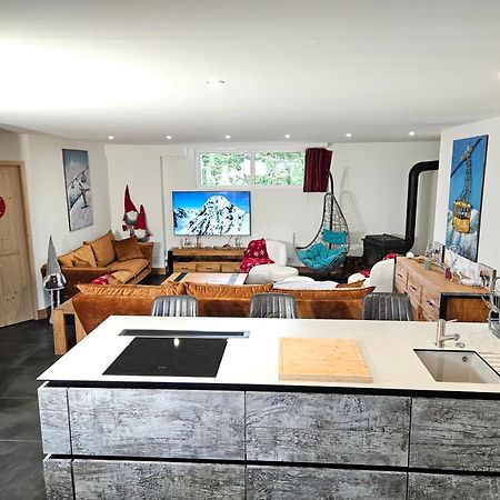 Les Fees Mer : Appart 150 M² Hypercentre Calme 10P Chamonix Dış mekan fotoğraf