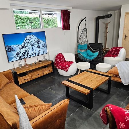 Les Fees Mer : Appart 150 M² Hypercentre Calme 10P Chamonix Dış mekan fotoğraf