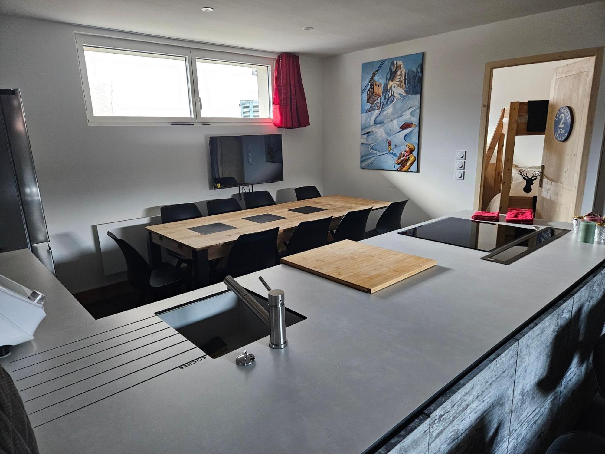 Les Fees Mer : Appart 150 M² Hypercentre Calme 10P Chamonix Dış mekan fotoğraf