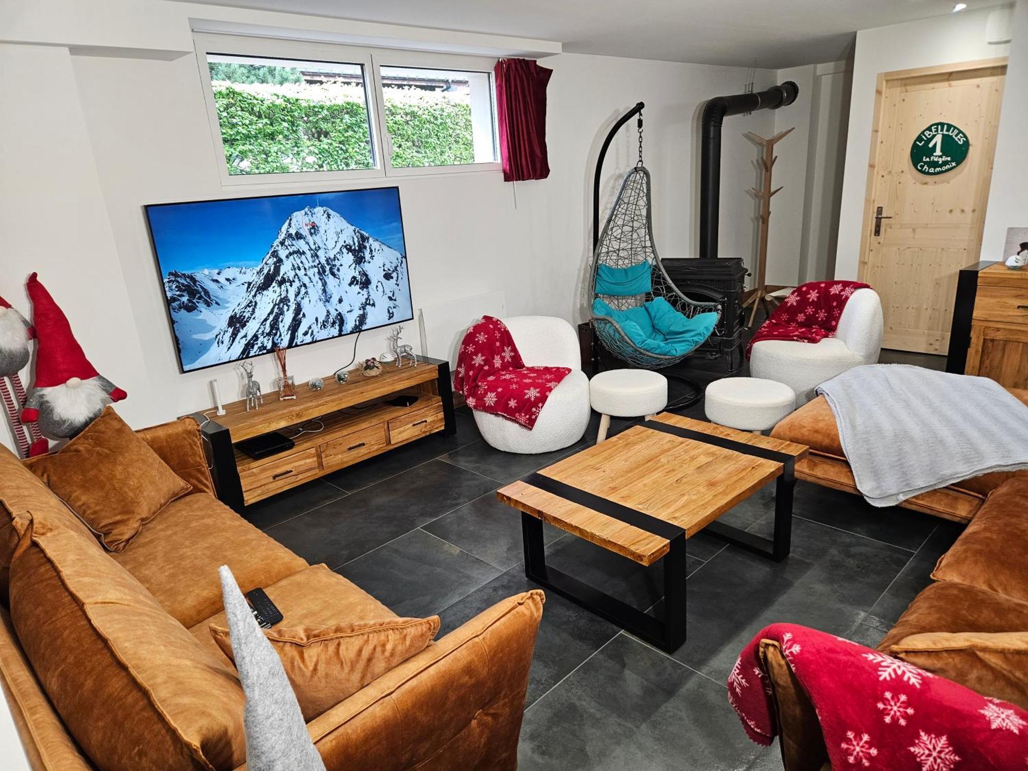 Les Fees Mer : Appart 150 M² Hypercentre Calme 10P Chamonix Dış mekan fotoğraf