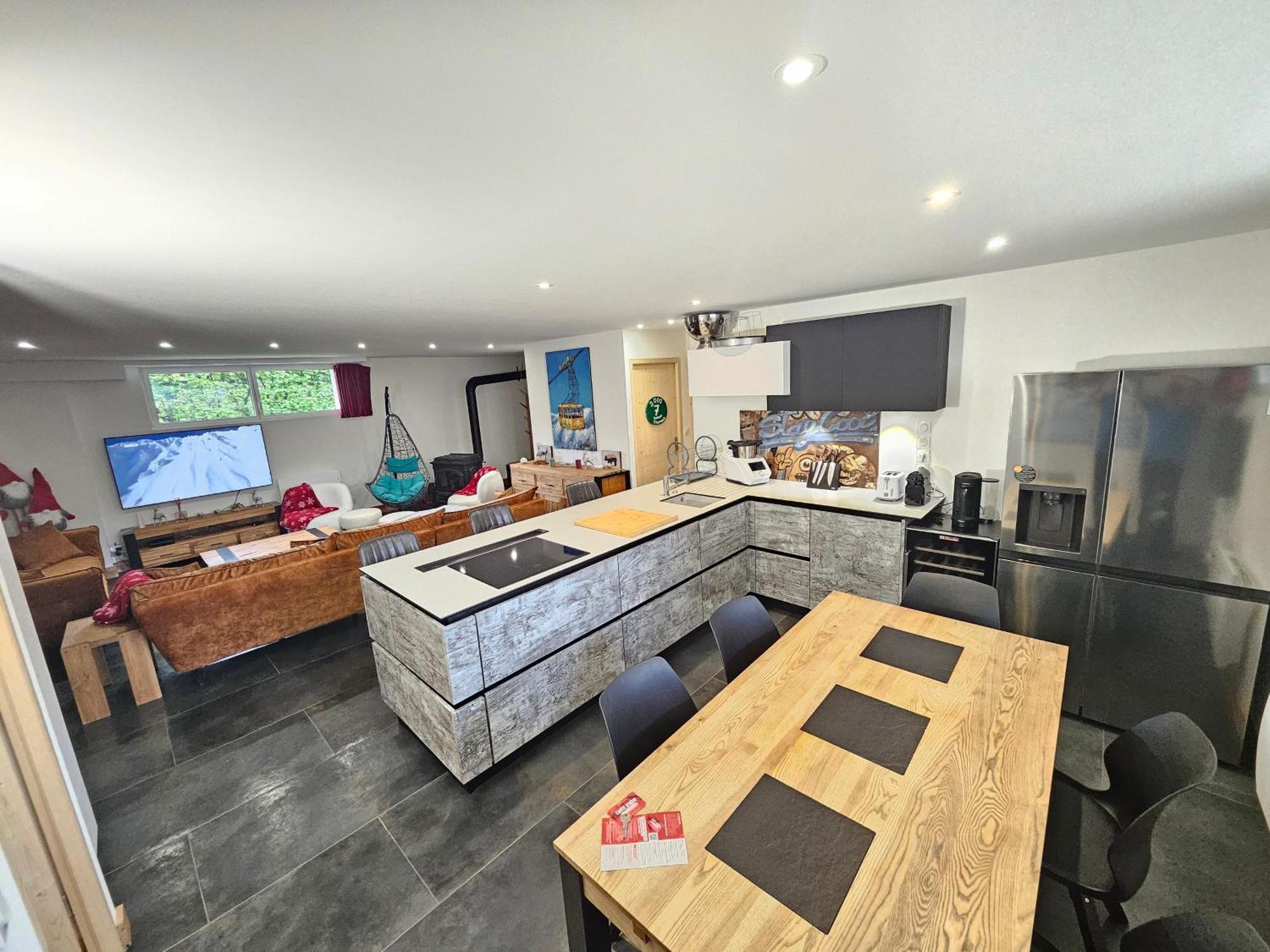 Les Fees Mer : Appart 150 M² Hypercentre Calme 10P Chamonix Dış mekan fotoğraf