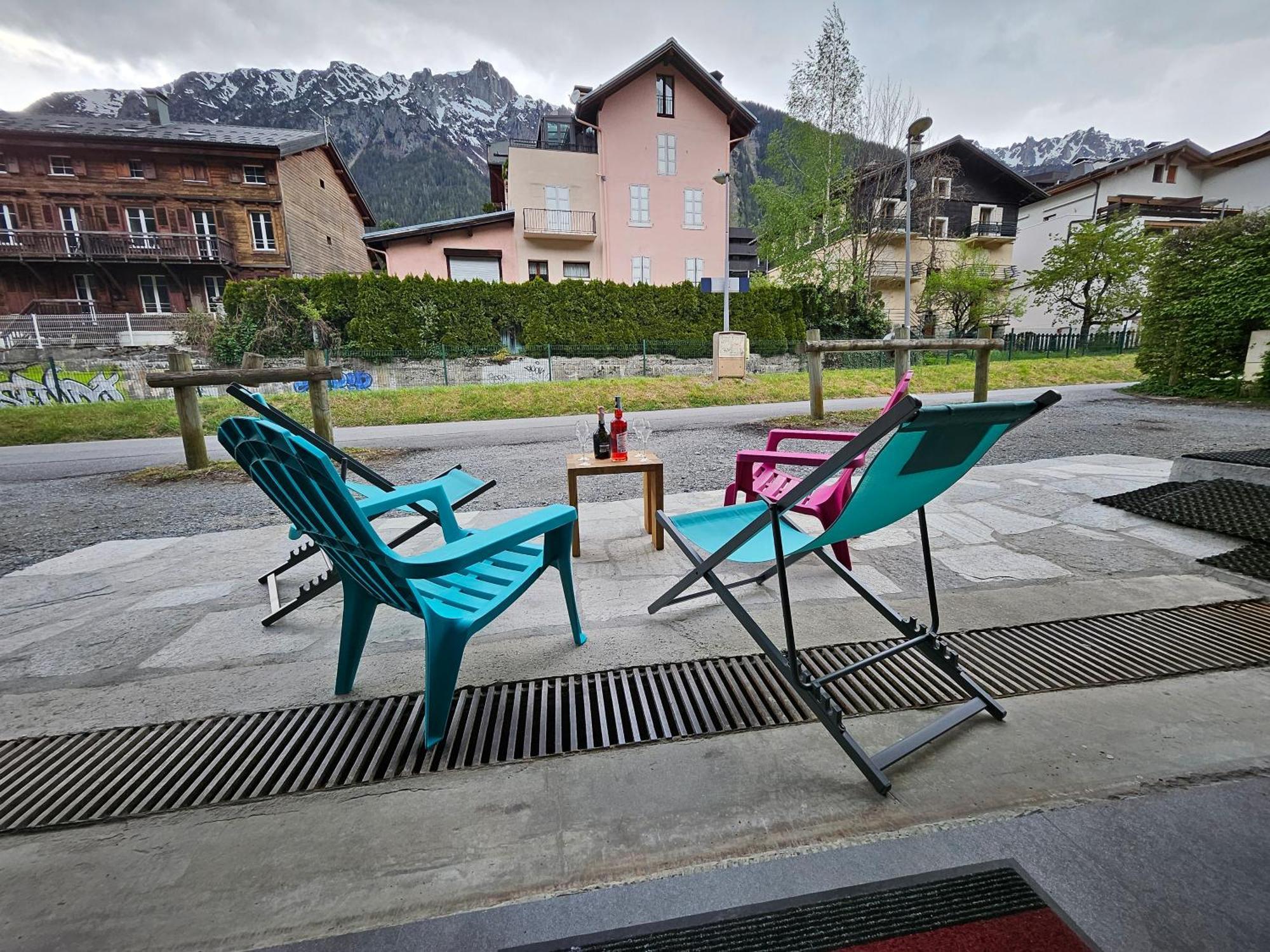 Les Fees Mer : Appart 150 M² Hypercentre Calme 10P Chamonix Dış mekan fotoğraf